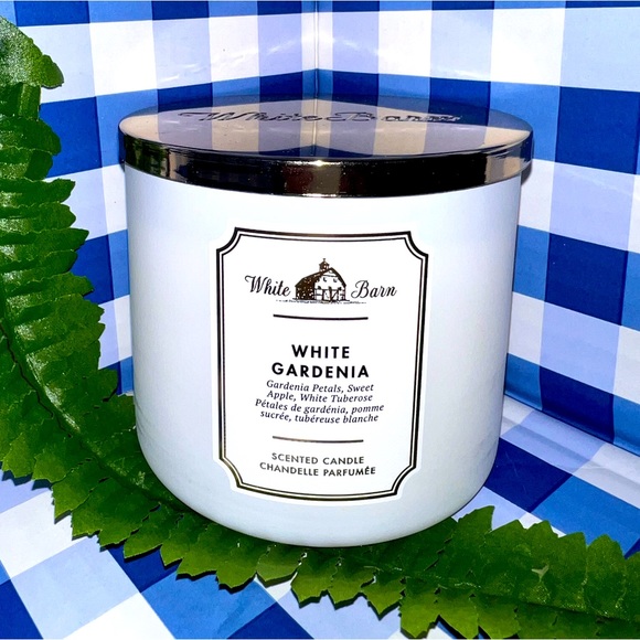 🕯️2/$35🕯️ BATH & BODY WORKS 3-wick candle - white gardenia - NEW - Picture 1 of 2